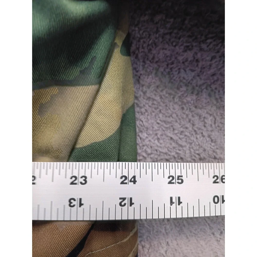 Rothco M-65 Woodland Camo Field Jacket Medium Regular Lined Custom‎ Patches